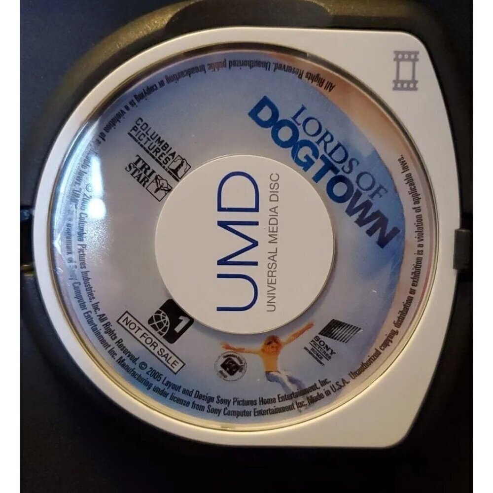 Sony Playstation Portable PSP Lords of Dogtown MOVIE UMD not original hard case